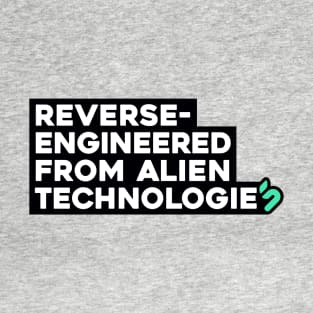 The Reverse-Engineered UFO T-Shirt with S-Icon 🛸️🔊 T-Shirt